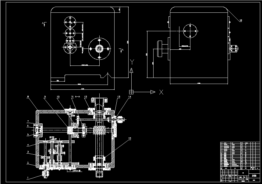 大模数蜗杆铣刀专用机床设计